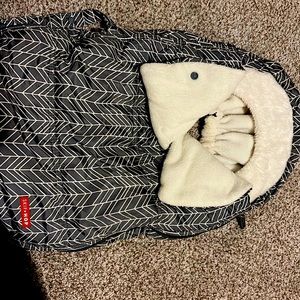 Car seat winter cover
